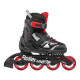 Rollerblade Microblade Junior Adjustable Inline Skates Black/Red