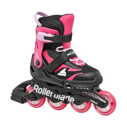 Rollerblade Microblade Junior Adjustable Inline Skates Black/Pink
