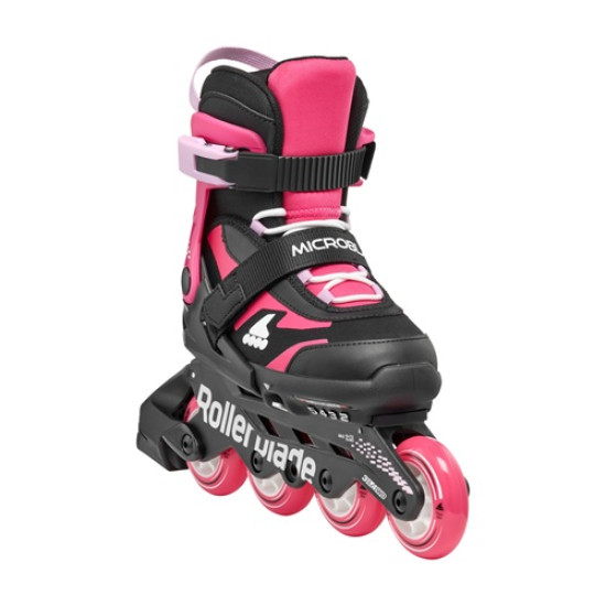 Rollerblade Microblade Junior Adjustable Inline Skates Black/Pink