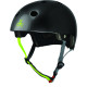 Triple 8 Brainsaver Helmet with EPS Liner - Black/Zest
