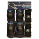 Triple 8 Saver Series 3 Pack Safety Pads Knee Elbow Wrist - Galaxy - Junior