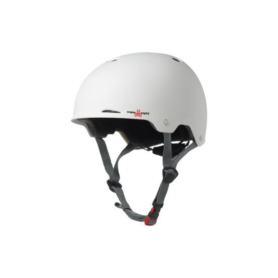 Triple 8 Gotham w/EPS Helmet White Rubber