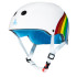 Triple 8 Cert Sweatsaver Helmet - Rainbow Sparkle White