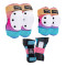 Triple 8 Saver Series 3 Pack Safety Pads Knee Elbow Wrist - Sunset - Adult