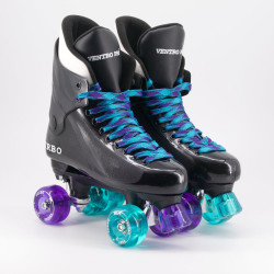 Ventro Pro Turbo Quad Roller Skates - Mixed Colour Ventro Wheels 