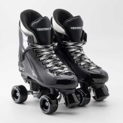 Ventro Pro Turbo Quad Roller Skates - Black