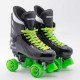 Ventro Pro Turbo Quad Roller Skates - Rio Coaster Wheels