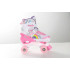 California Pro Chicago Adjustable Quad Roller Skates - Pink/White