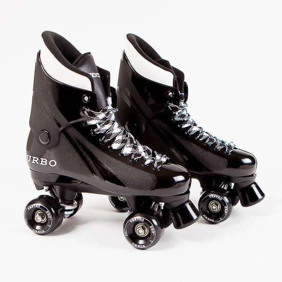 Ventro Pro Turbo Quad Roller Skates - Black