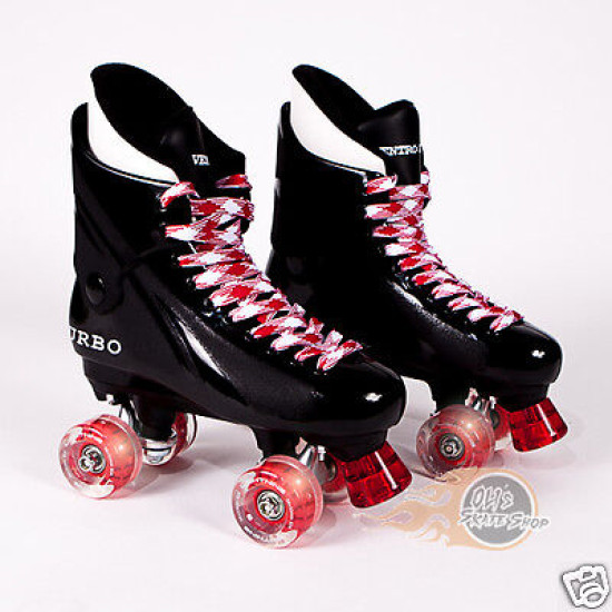 Ventro Pro Turbo Quad Skates - Light Up Flashing Wheels