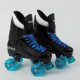 Ventro Pro Turbo Quad Roller Skates - Light Blue