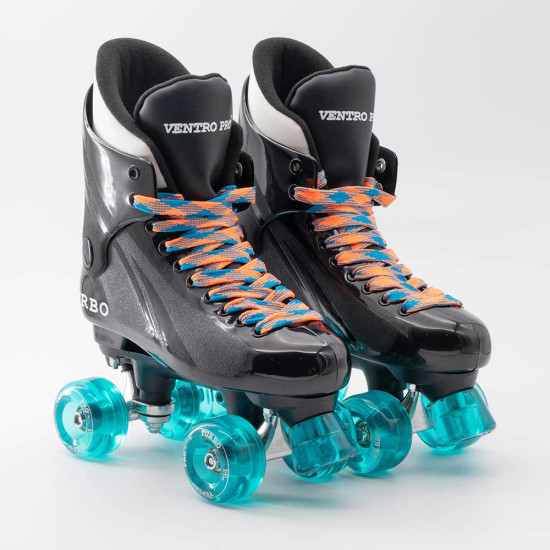 Ventro Pro Turbo Quad Roller Skates - Light Blue