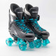 Ventro Pro Turbo Quad Roller Skates - Light Blue