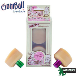 Gumball V2 Toe Stops 5/8" - Long 30mm (pair)