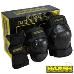 Harsh 3 Pack Combo Protection Pad Set