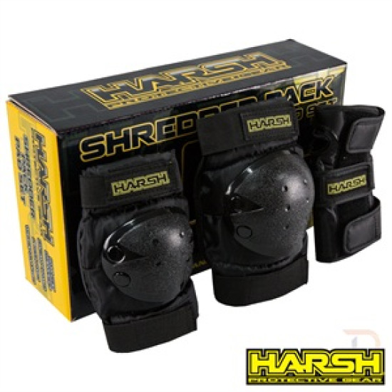 Harsh Kids Little Shredder 3 Pack Combo Protection Pad Set