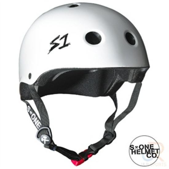 S1 Mini Lifer Multi Impact Kids Helmet - White Gloss