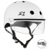 S1 Lifer Helmet with Visor - White Gloss