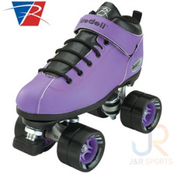 Riedell Dart Speed Skates Purple