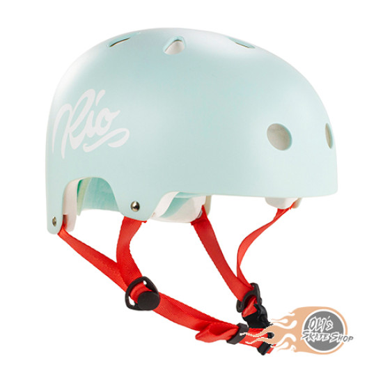 Rio Roller Script Helmet - Teal