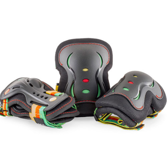 SFR Guava Black Triple Pad Sets - Junior