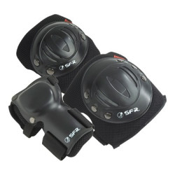 SFR Triple Pad Sets - Kids & Adults - Black