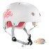 Rio Roller Script Helmet - White