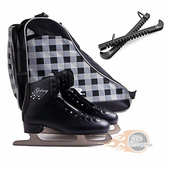 SFR Galaxy Ice Skate Package Black