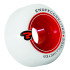 Enuff Corelites Skateboard Wheels White/Red
