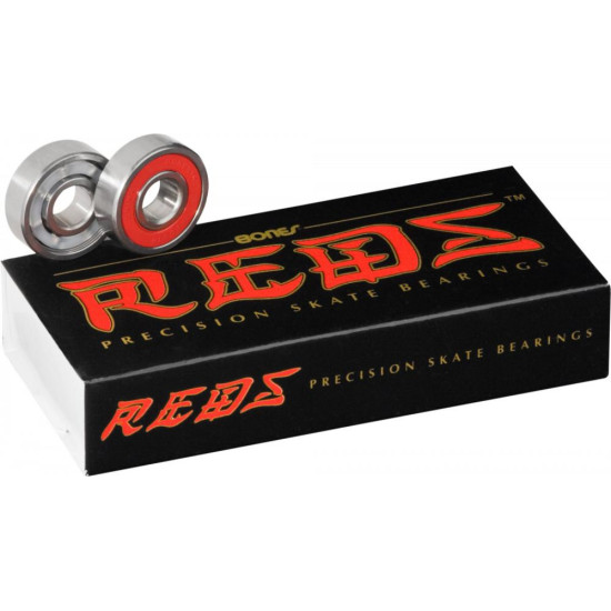 Bones Reds Precision Skate Bearings (Pk 16) 8mm
