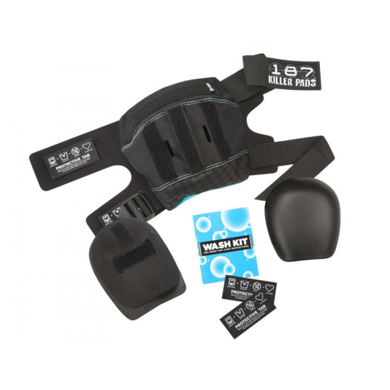 187 Killer Pro Derby Knee Pads Black