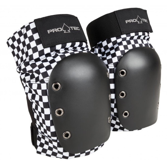 Pro-Tec Street Knee Pads Open Back Checker - Youth