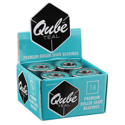 QUBE Teal Bearings -  Sure-Grip, Pk16