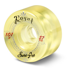 Sure-Grip Royal  Quad Skate Wheels 101A 57mm  Pk8