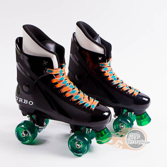 Ventro Pro Turbo Quad Roller Skates - Green