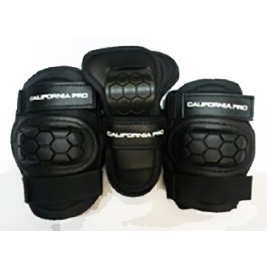 California Pro Junior Safety Pad Set 3 Pack