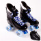 Ventro Pro Turbo Blue Quad Roller Skates with  Skate Bag 
