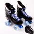 Ventro Pro Turbo Blue Quad Roller Skates with  Skate Bag 