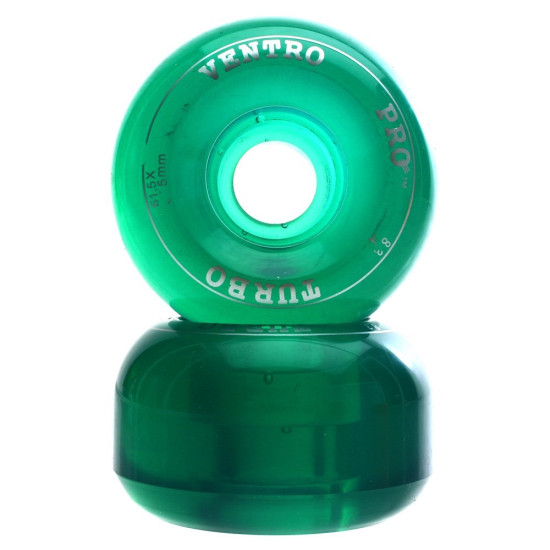 Ventro Pro Turbo Quad Roller Skates - Green